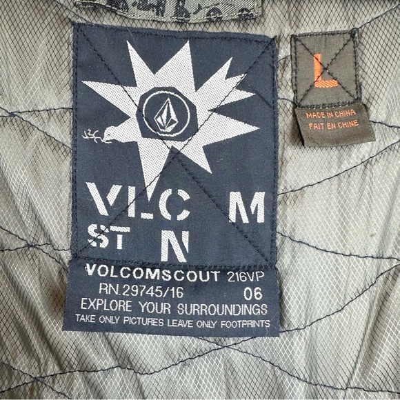 Volcomscout 216P Insulated Parka Winter Jacket - Picture 13 of 16